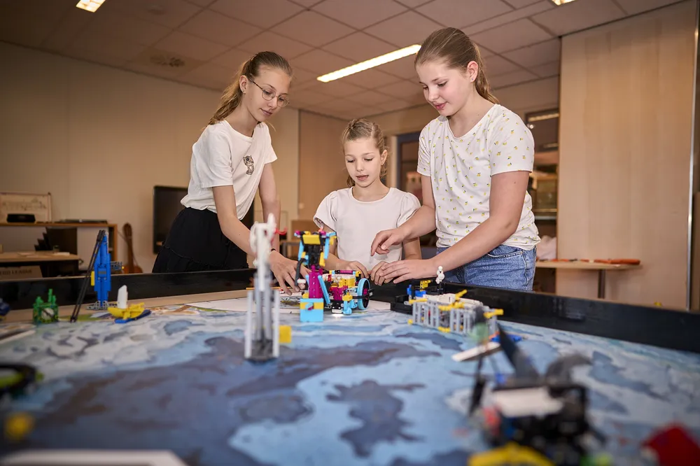 Techniek onderwijs. De Rank Hengelo daltononderwijs.